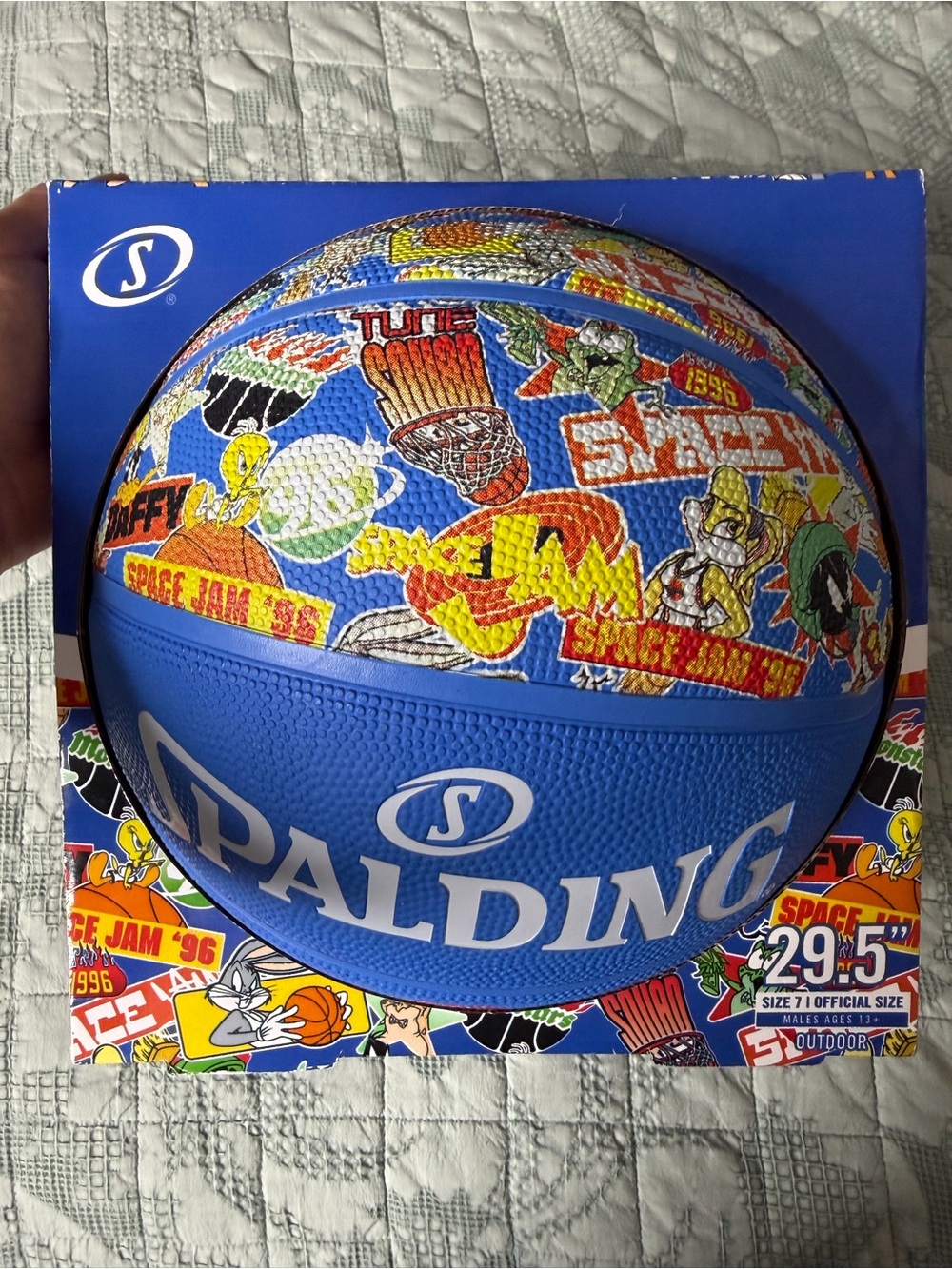 Spalding Space Jam 30th Anniversary Basketball 29.5 New Sealed